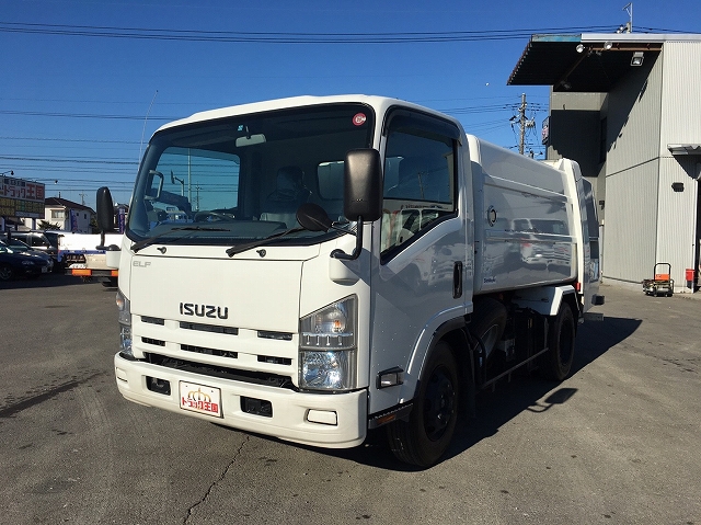 いすゞエルフパッカー車（塵芥車）小型（2t・3t）PDG-NPR75N [写真01]