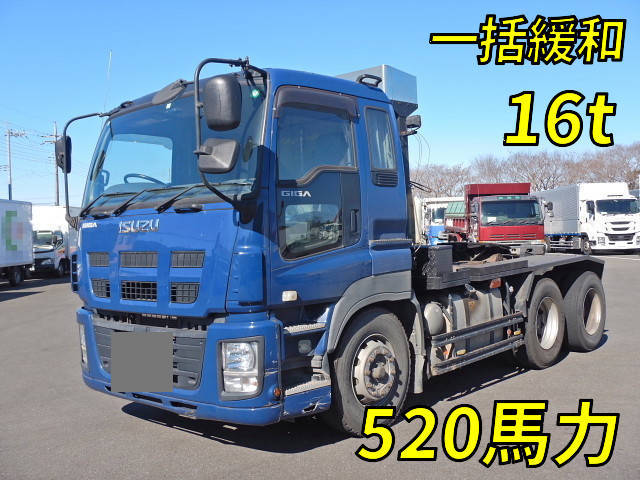 いすゞギガトレーラーヘッド（トラクターヘッド）2013年(平成25年)QDG-EXZ52AJ