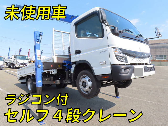 三菱ふそうキャンターセルフクレーン4段小型（2t・3t）2PG-FEB90 [写真01]