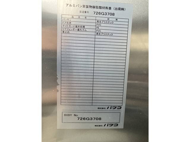 三菱ふそうキャンターアルミバン小型（2t・3t）[写真19]