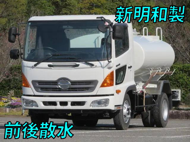 中古散水車 日野 兵庫・鳥取・京都 レンジャー（TKG-FC9JCAP）（7,910