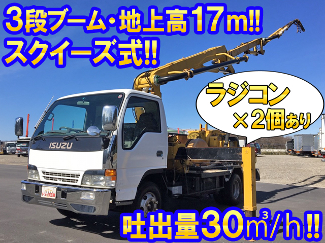 いすゞエルフコンクリートポンプ車小型（2t・3t）[写真01]