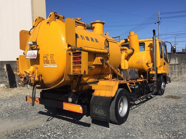 いすゞフォワード汚泥吸引車中型（4t）[写真02]