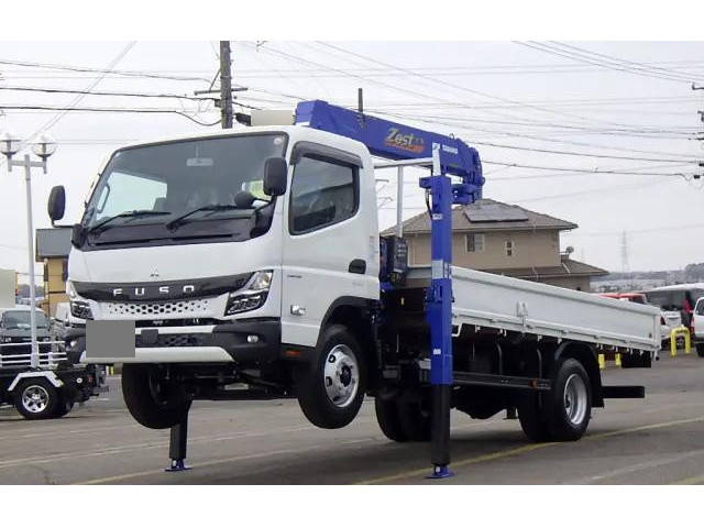 三菱ふそうキャンターセルフクレーン4段2024年(令和6年)2PG-FEB80
