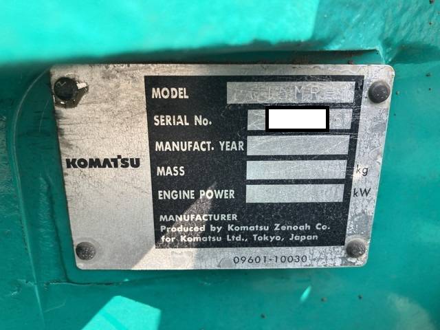 コマツミニユンボ（ミニバックホー）[写真38]