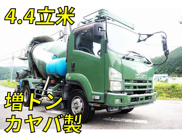 いすゞフォワードミキサー車（コンクリートミキサー）増トン（6t・8t）[写真01]