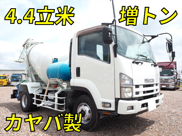 いすゞフォワードミキサー車（コンクリートミキサー）2012年(平成24年)SKG-FSR90S2
