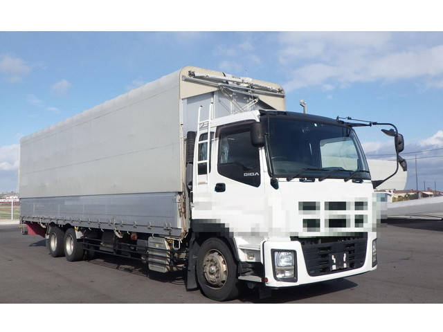 いすゞギガ幌ウイング2014年(平成26年)QKG-CXY77AJ