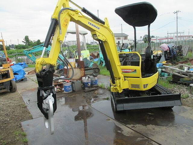 ヤンマーミニユンボ（ミニバックホー）[写真35]