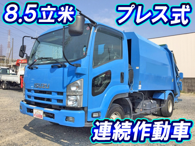 いすゞフォワードパッカー車（塵芥車）中型（4t）[写真01]
