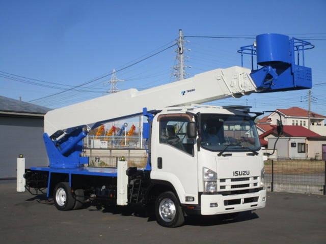 いすゞフォワード高所作業車2014年(平成26年)TKG-FRR90S1