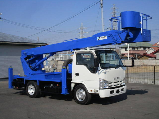 いすゞエルフ高所作業車2014年(平成26年)SKG-NKR85YN