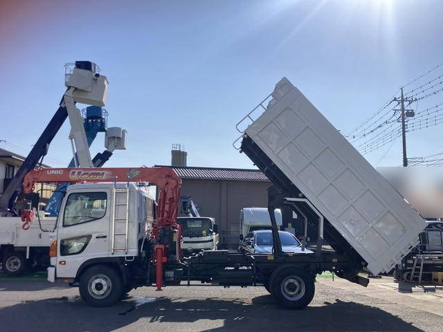 日野レンジャーダンプ・クレーン付中型（4t）[写真02]