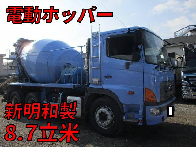 日野プロフィアミキサー車（コンクリートミキサー）大型（10t）QKG-FS1AKAA [写真01]