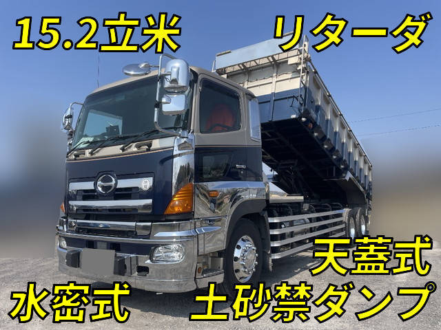 日野プロフィア深ダンプ（土砂禁ダンプ）2015年(平成27年)QKG-FS1EWEA