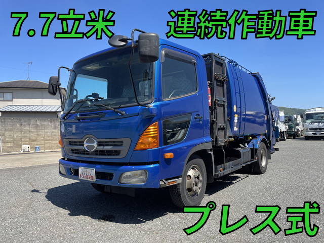 日野レンジャーパッカー車（塵芥車）中型（4t）[写真01]