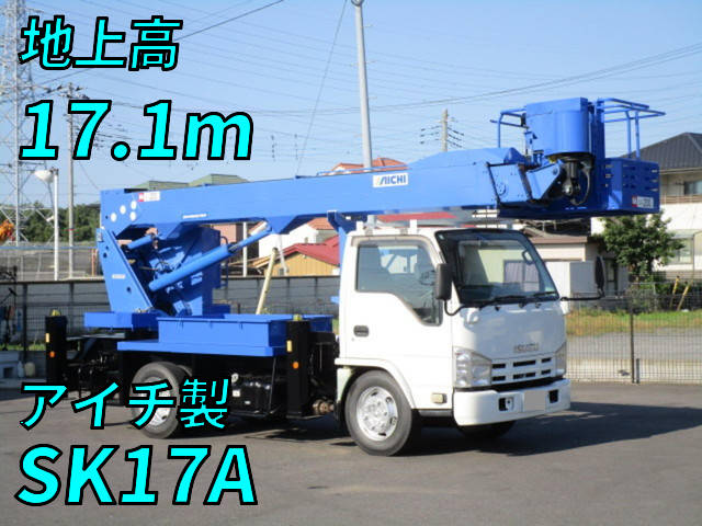 いすゞエルフ高所作業車2014年(平成26年)SKG-NKR85YN