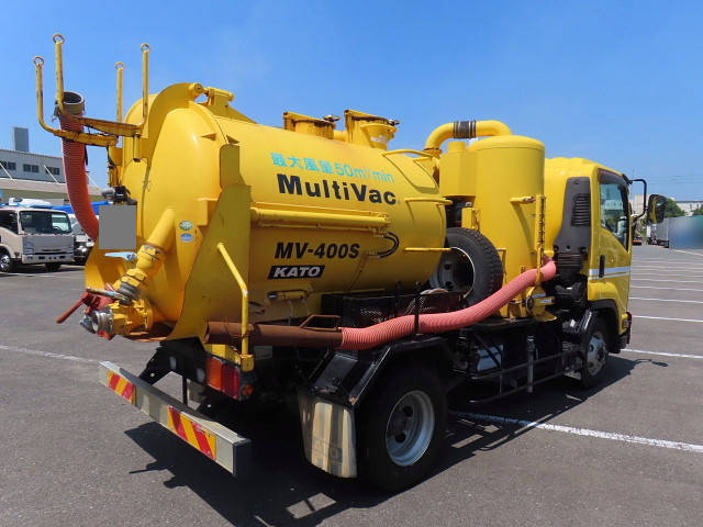 いすゞフォワード汚泥吸引車中型（4t）[写真02]