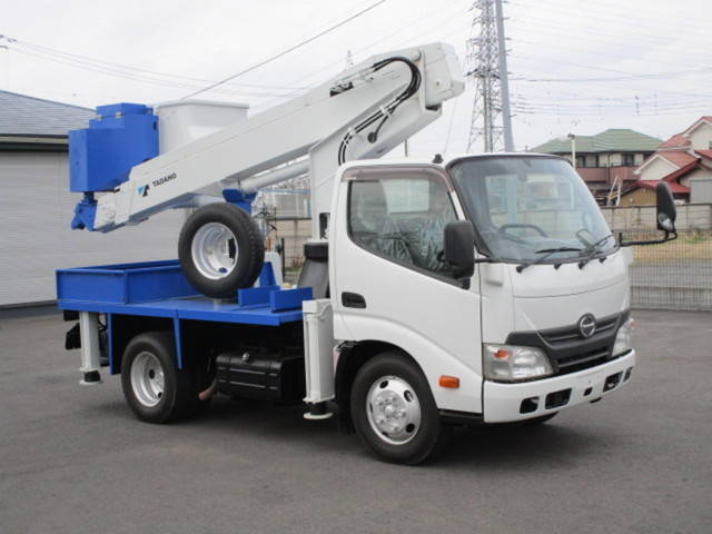 中古高所作業車 日野 栃木・埼玉・岩手 デュトロ（TKG-XZU600E