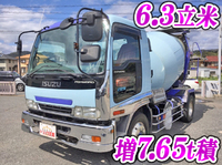 いすゞフォワードミキサー車（コンクリートミキサー）増トン（6t・8t）[写真01]