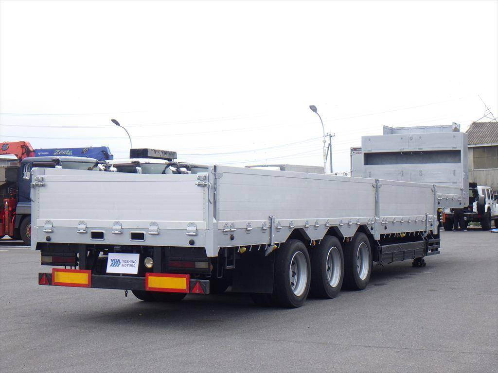 その他のメーカーその他の車種煽付平床式トレーラー大型（10t）[写真02]