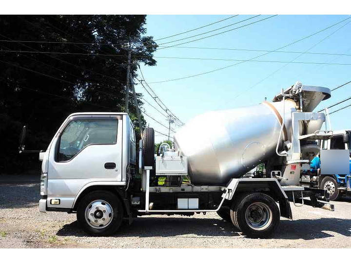 いすゞエルフミキサー車（コンクリートミキサー）小型（2t・3t）[写真05]