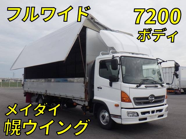 日野レンジャー幌ウイング2014年(平成26年)TKG-FC9JNAA