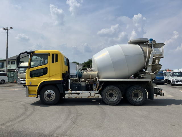 三菱ふそうスーパーグレートミキサー車（コンクリートミキサー）大型（10t）[写真05]