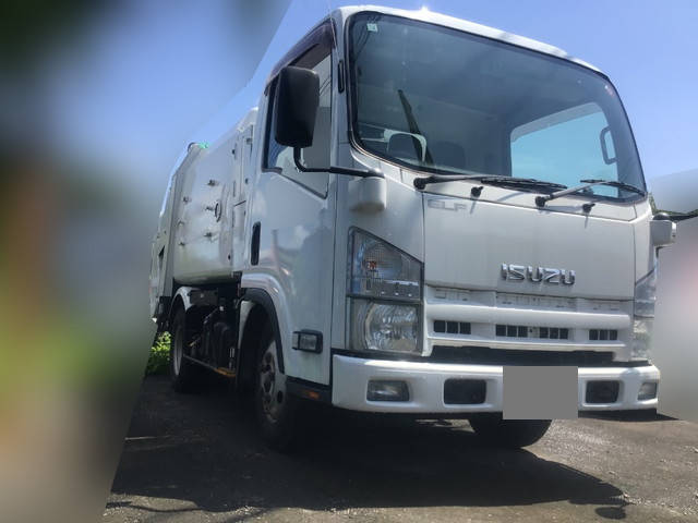 いすゞエルフパッカー車（塵芥車）小型（2t・3t）[写真03]