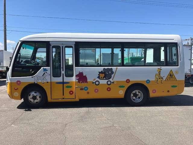 「亮渡辺さま専用」2/2 中古園児バス 三菱ふそう 三重・岐阜・石川 ローザ（2RG-BE740E