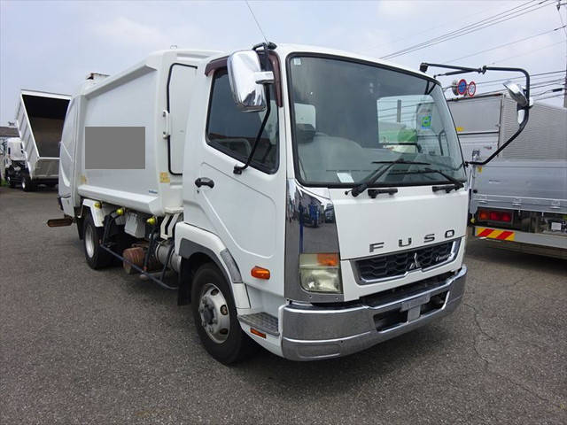 三菱ふそうファイターパッカー車（塵芥車）2013年(平成25年)TKG-FK71F