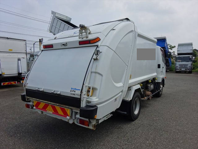 三菱ふそうファイターパッカー車（塵芥車）中型（4t）[写真03]