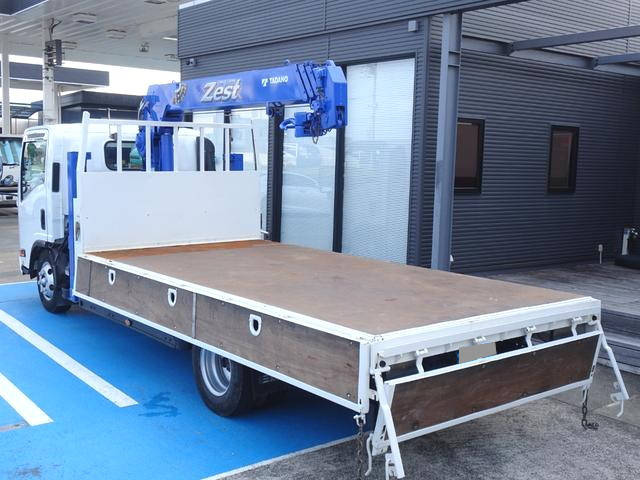 キャンター？エルフ？ いすゞ エルフトラック 2トン3段クレーン Dターボ 245.0万円