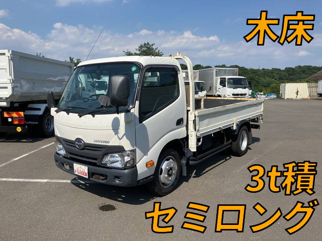 日野デュトロ平ボディ2018年(平成30年)TKG-XZU645M