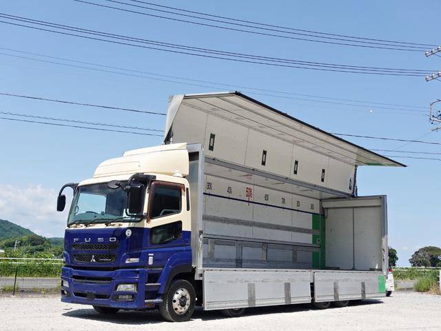 三菱ふそうスーパーグレートアルミウイング2014年(平成26年)QKG-FS55VY