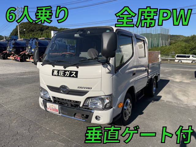 日野デュトロダブルキャブ（Wキャブ）2017年(平成29年)TKG-XZU605M