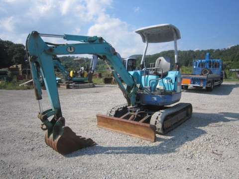 クボタミニユンボ（ミニバックホー）[写真01]