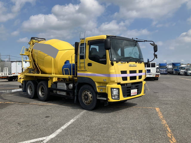 いすゞギガミキサー車（コンクリートミキサー）大型（10t）[写真03]