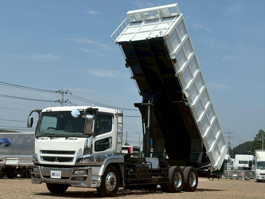 三菱ふそうスーパーグレート深ダンプ（土砂禁ダンプ）大型（10t）[写真01]