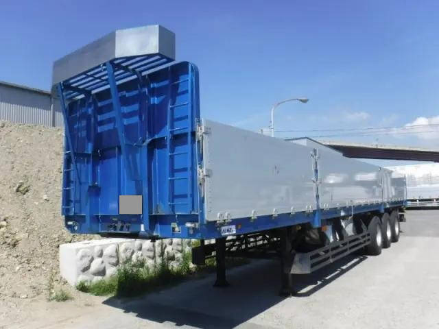 その他のメーカーその他の車種煽付平床式トレーラー大型（10t）PFB34114 [写真01]