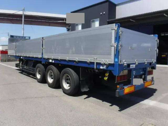 その他のメーカーその他の車種煽付平床式トレーラー大型（10t）[写真04]