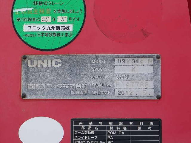 日野レンジャークレーン4段中型（4t）[写真10]