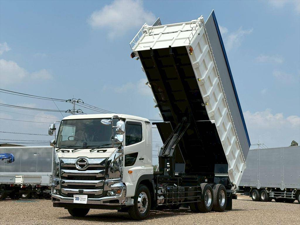 中古深ダンプ（土砂禁ダンプ） 日野 栃木・青森・千葉