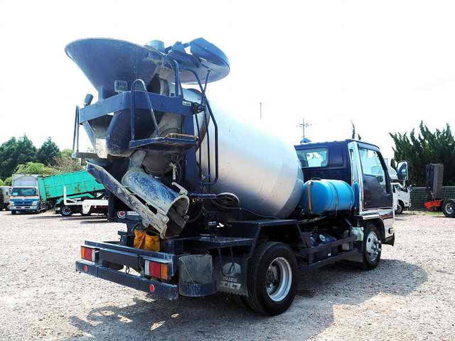 いすゞエルフミキサー車（コンクリートミキサー）小型（2t・3t）[写真04]