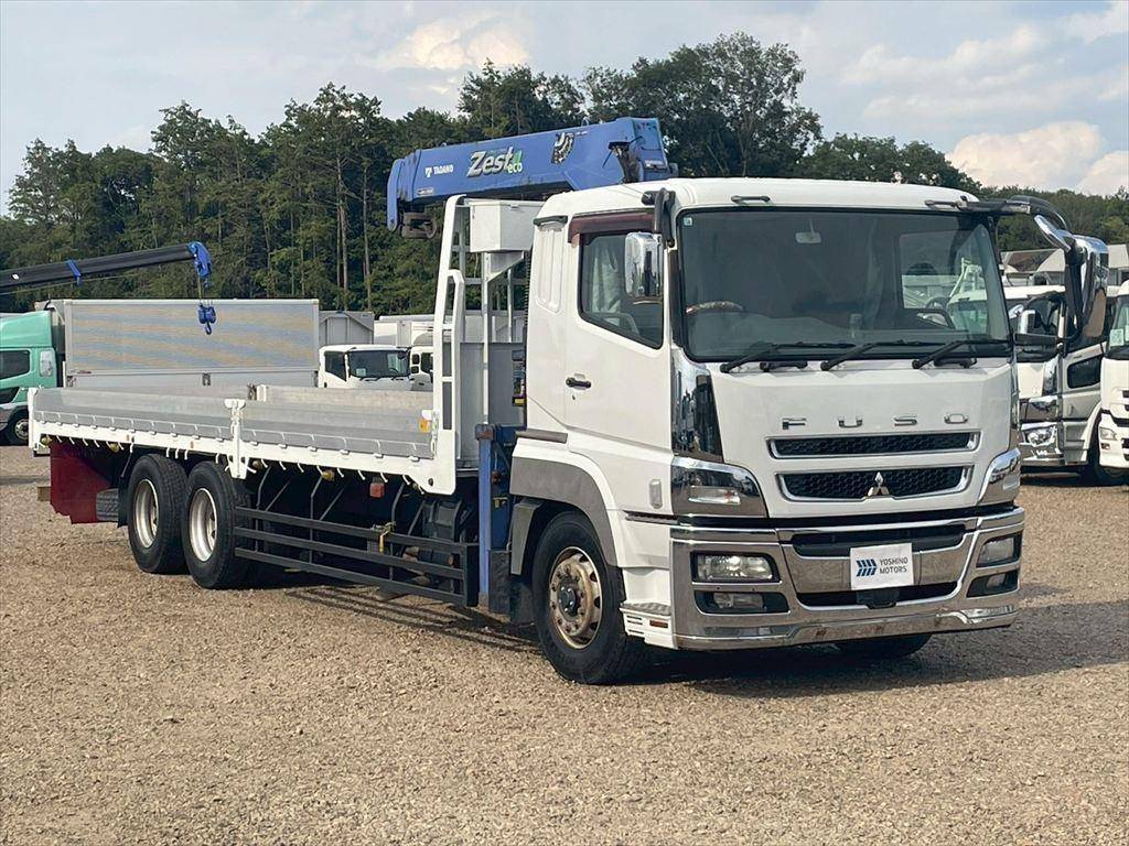 三菱ふそうスーパーグレートクレーン4段2012年(平成24年)QKG-FV54VZ