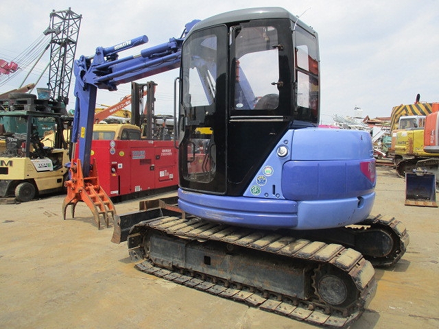 コマツミニユンボ（ミニバックホー）[写真02]