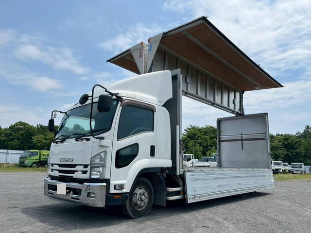 いすゞフォワードアルミウイング2018年(平成30年)2RG-FRR90T2