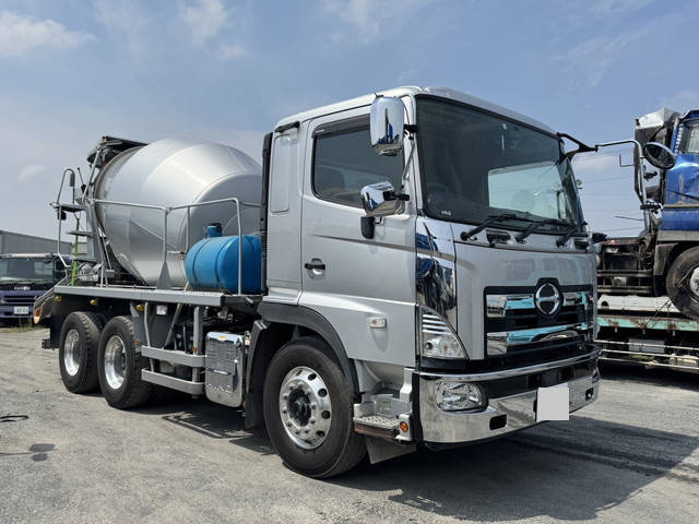 日野プロフィアミキサー車（コンクリートミキサー）2016年(平成28年)QPG-FS1AKDA