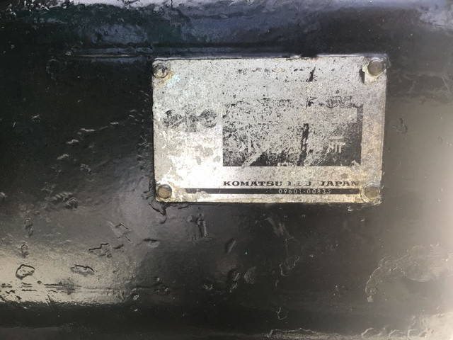 コマツミニユンボ（ミニバックホー）[写真26]