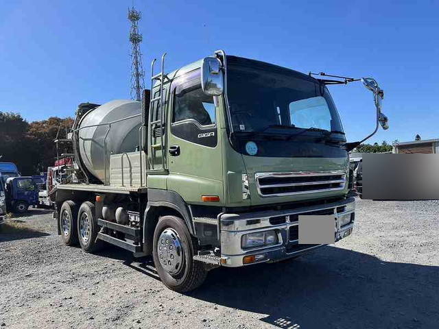 いすゞギガミキサー車（コンクリートミキサー）2006年(平成18年)PJ-CXZ77K6